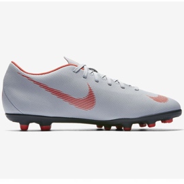 Chuteiras Nike Mercurial Vapor 12 Club M AH7378-060 multicolorido cinza 1