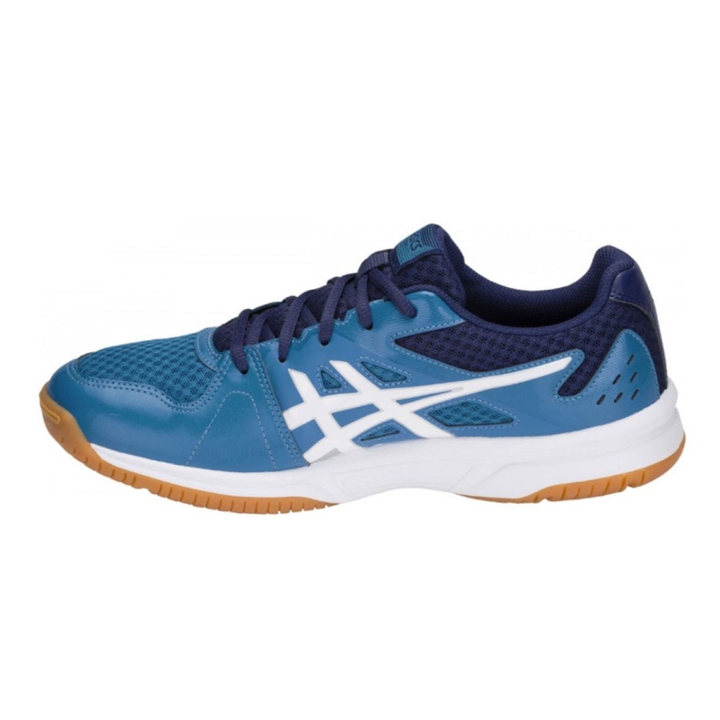 Tênis Asics Upcourt 3 M 1071A019-400 de vôlei azul azul 1