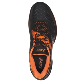 Sapatos de handebol Asics Blast Ff M 1071A002-601 vermelho preto 2