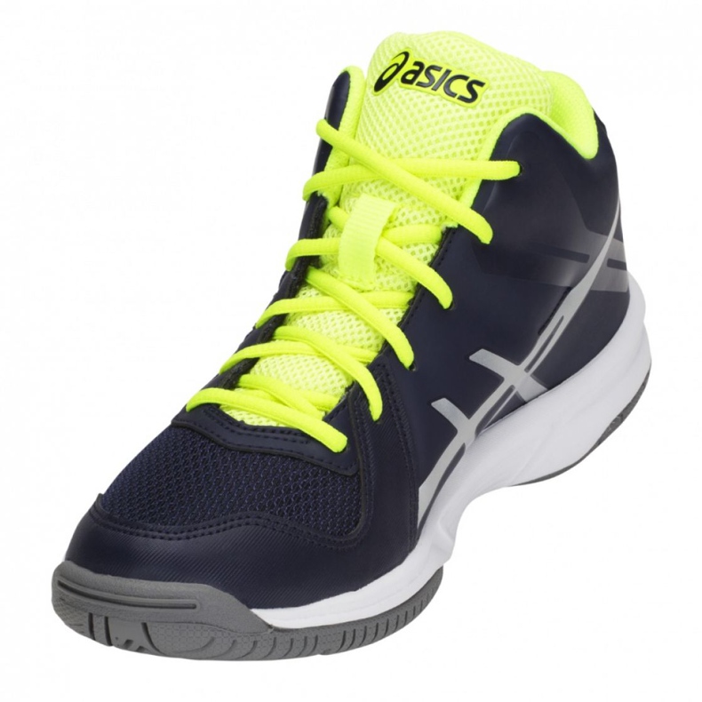 Tênis de voleibol Asics Gel Tactic Mt Gs Jr C732Y-400-400 multicolorido azul marinho 2