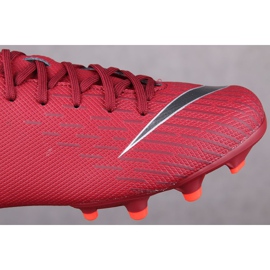 Chuteiras Nike Mercurial Vapor 12 Academy Gs Mg Jr AH7347-606 vermelho vermelho 1