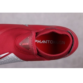 Chuteiras Nike Phantom Vsn Academy Df Fg M AO3258-606 vermelho vermelho 2