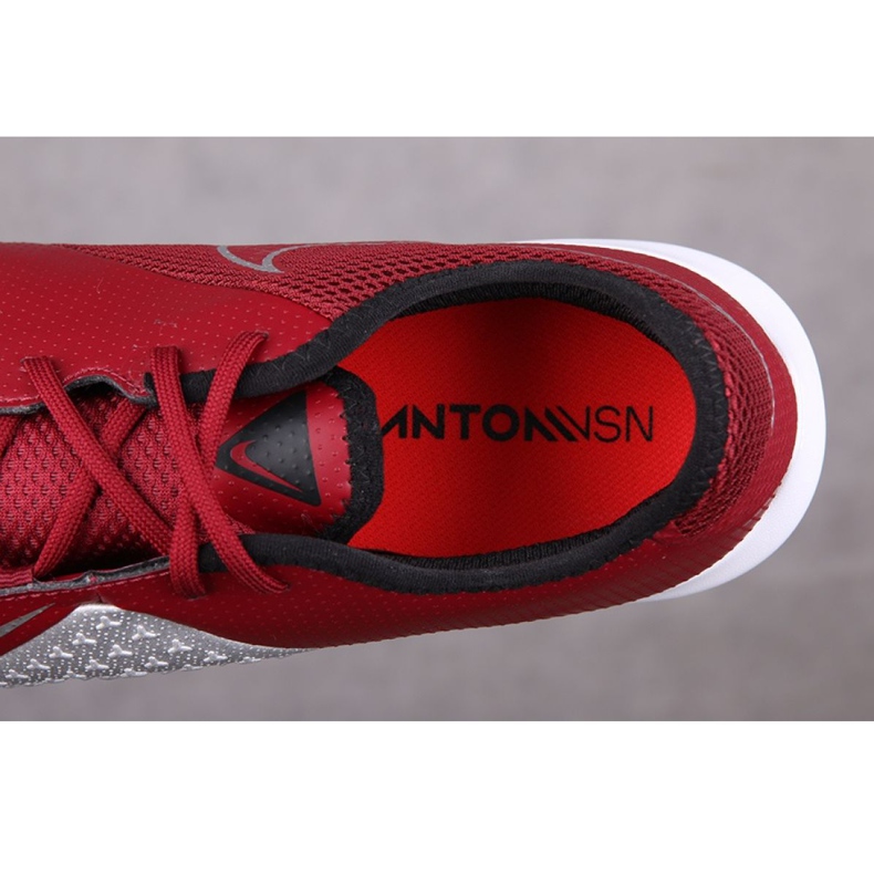 Sapatos de interior Nike Phantom Vsn Academy Ic M AO3225-606 vermelho vermelho 2