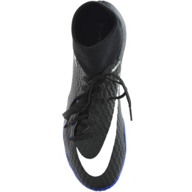Sapatos de interior Nike Hypervenom X Phelon 3 Df Ic M 917768-002 preto preto 1