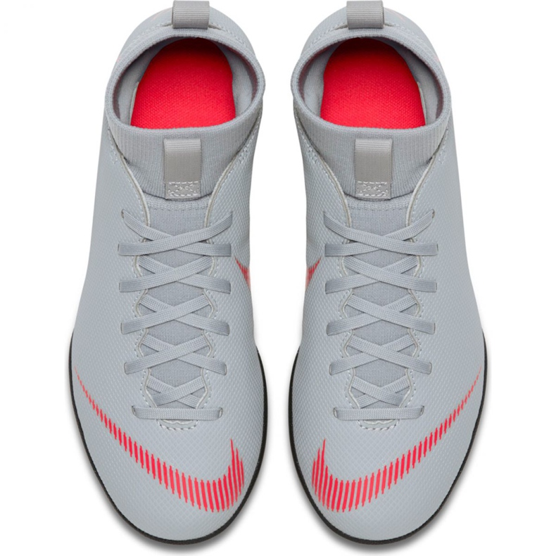 Chuteiras Nike Mercurial Superfly X 6 Club Tf Jr AH7345 060 brancas branco branco 1 Chuteiras Nike Mercurial Superfly X 6 Club Tf Jr AH7345 060 brancas branco branco 1
