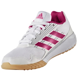 Sapatos Adidas Alta Run Jr BA9427 branco 2 Sapatos Adidas Alta Run Jr BA9427 branco 2