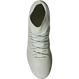Chuteiras Adidas Nemeziz 18.3 Fg M DB2110 branco branco 1