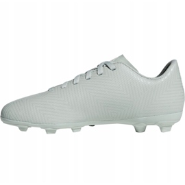 As chuteiras adidas Nemeziz 18.4 FxG Jr DB2356 multicolorido branco 2 As chuteiras adidas Nemeziz 18.4 FxG Jr DB2356 multicolorido branco 2