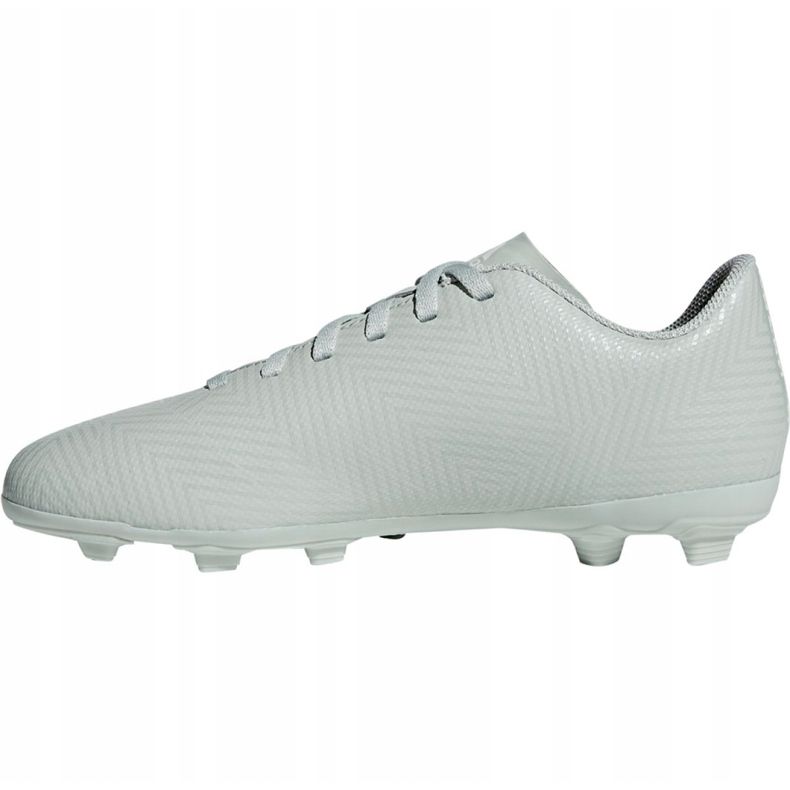 As chuteiras adidas Nemeziz 18.4 FxG Jr DB2356 multicolorido branco 2