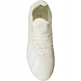 Chuteiras Adidas X 18.3 Fg Jr DB2417 multicolorido branco 2 Chuteiras Adidas X 18.3 Fg Jr DB2417 multicolorido branco 2