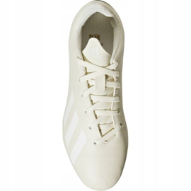 Chuteiras Adidas X 18.4 FxG Jr DB2421 branco branco 2 Chuteiras Adidas X 18.4 FxG Jr DB2421 branco branco 2