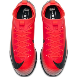 Chuteira Nike Mercurial Superfly X 6 Academy Gs CR7 Tf Jr AJ3112-600 vermelho vermelho 1 Chuteira Nike Mercurial Superfly X 6 Academy Gs CR7 Tf Jr AJ3112-600 vermelho vermelho 1