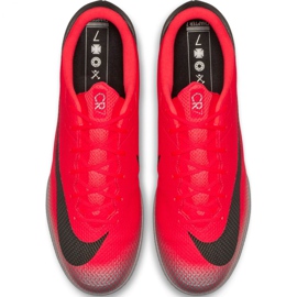 Sapatos de interior Nike Mercurial Vapor X 12 Academy CR7 Ic M AJ3731-600 vermelho vermelho 1