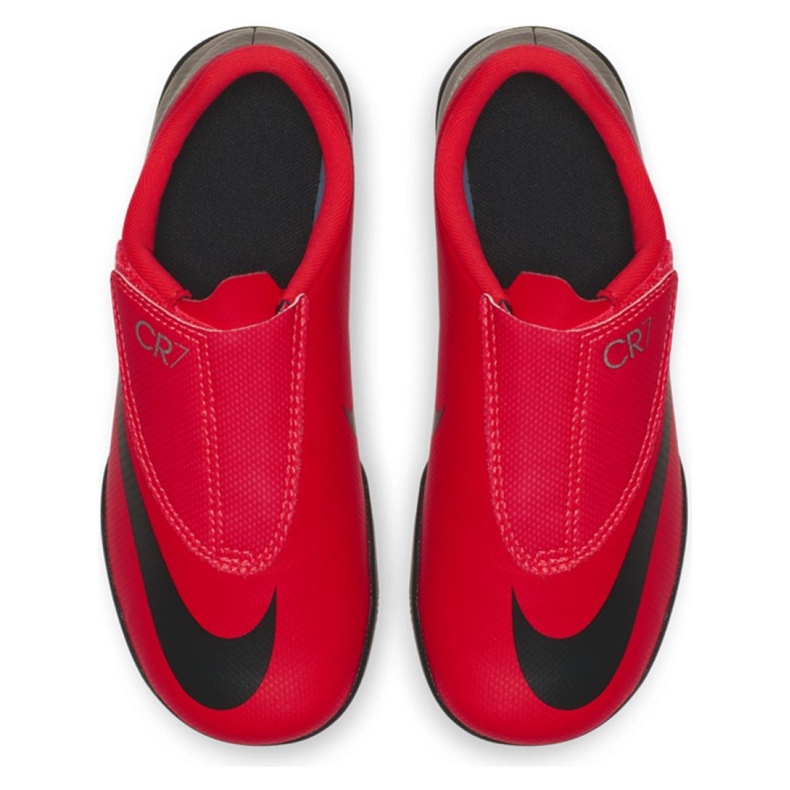 Sapatos de interior Nike Mercurial Vapor 12 Club Ps (V) CR7 Ic Jr AJ3107-600 vermelho vermelho 1 Sapatos de interior Nike Mercurial Vapor 12 Club Ps (V) CR7 Ic Jr AJ3107-600 vermelho vermelho 1