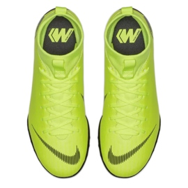 Chuteiras Nike Mercurial SuperflyX 6 Academy Gs Tf Jr AH7344-701 amarelo amarelo 1
