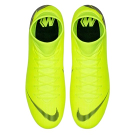 Chuteiras Nike Mercurial Superfly 6 Academy Sg Pro M AH7364-701 multicolorido amarelo 1