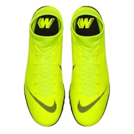 Chuteira Nike Mercurial SuperflyX 6 Academy Tf M AH7370-701 multicolorido amarelo 1