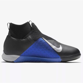 Sapatos de interior Nike Phantom Vsn Academy Df Ic Jr AO3290-004 preto preto 1