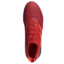 Chuteiras Adidas Predator 19.1 Sg M D98054 vermelho vermelho 2