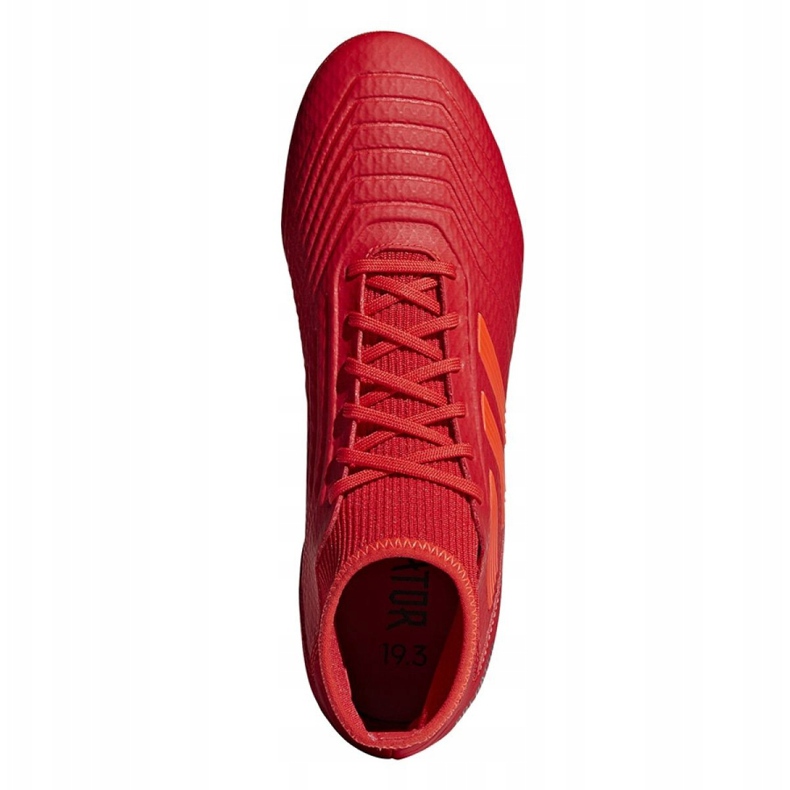 Chuteiras Adidas Predator 19.3 Fg M BB9334 multicolorido vermelho 2 Chuteiras Adidas Predator 19.3 Fg M BB9334 multicolorido vermelho 2