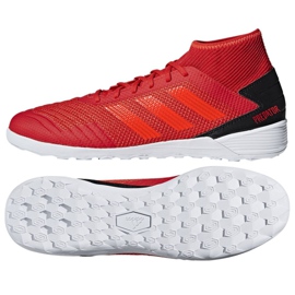Sapatos de interior adidas Predator 19.3 In M D97965 multicolorido vermelho 2