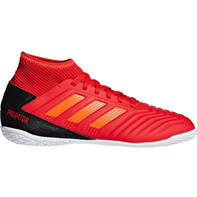 Sapatos de interior adidas Predator 19.3 In Jr CM8544 vermelho vermelho 1