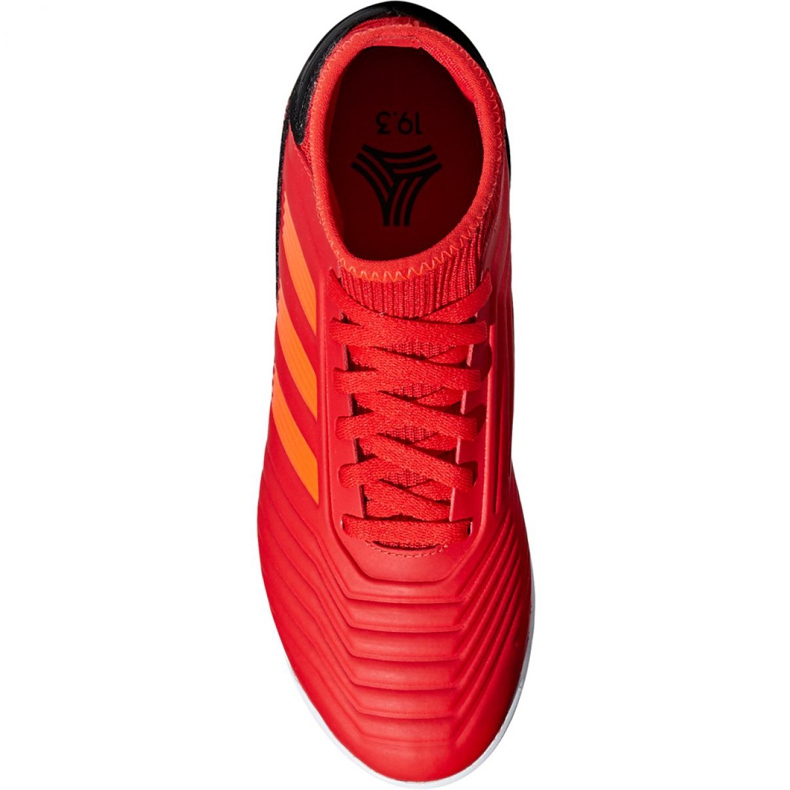 Sapatos de interior adidas Predator 19.3 In Jr CM8544 vermelho vermelho 2
