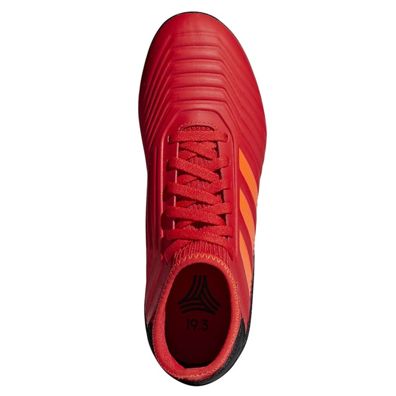 Chuteiras Adidas Predator 19.3 Tf Jr CM8547 vermelho vermelho 2