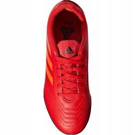 Chuteiras Adidas Predator 19.4 Tf Jr CM8557 multicolorido vermelho 2 Chuteiras Adidas Predator 19.4 Tf Jr CM8557 multicolorido vermelho 2