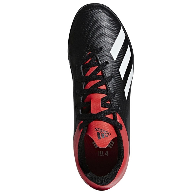 Chuteiras Adidas X 18.4 Tf Jr BB9416 preto preto 2