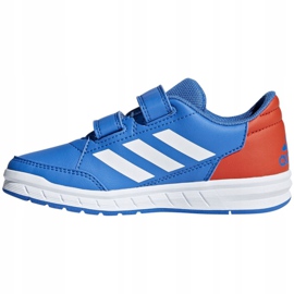 Sapatos Adidas AltaSport Cf Jr D96825 azul 2 Sapatos Adidas AltaSport Cf Jr D96825 azul 2