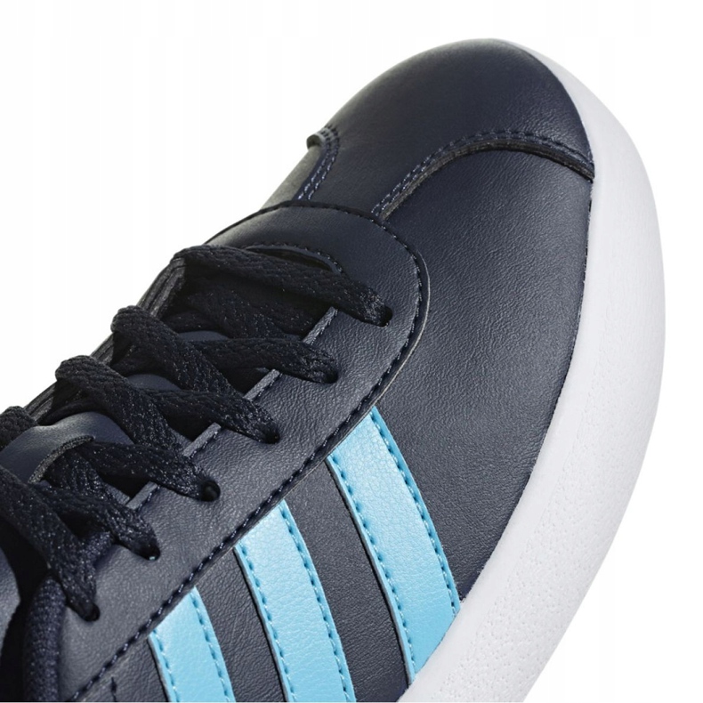Sapatos adidas Vl Court 2.0 K Jr B75695 azul azul marinho 2