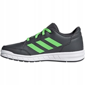 Sapatos Adidas AltaSport Jr D96868 cinza verde 2