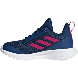 Sapatos Adidas AltaRun K Jr BD7619 azul marinho 1