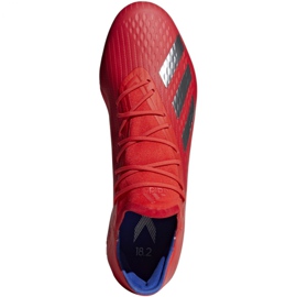 Chuteiras Adidas X 18.2 Fg M BB9363 vermelho vermelho 1
