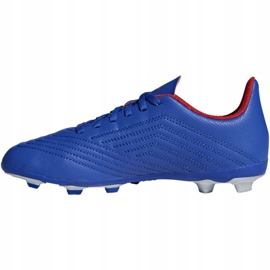 Chuteiras Adidas Predator 19.4 FxG Jr CM8540 multicolorido azul 1