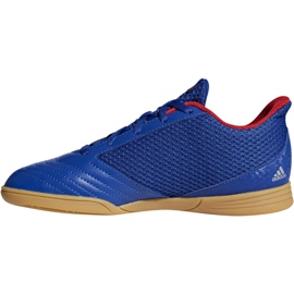 Sapatos de interior adidas Predator 19.4 In Sala Jr CM8551 azul azul 1