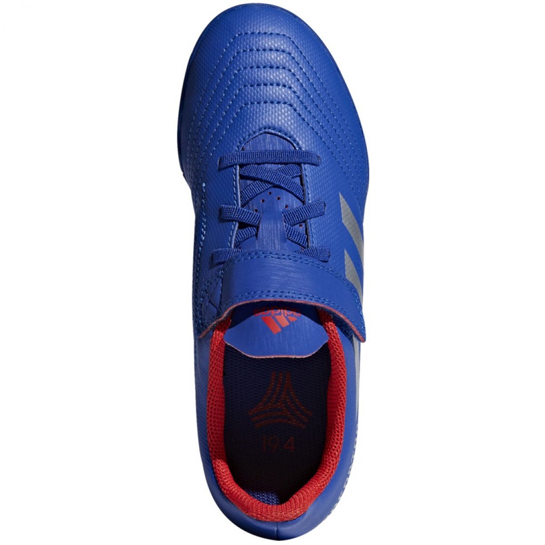 Chuteiras Adidas Predator 19.4 Tf Jr CM8559 azul azul 2