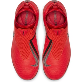 Chuteiras Nike Phantom Vsn Elite Df Mg Jr AO3289-600 multicolorido vermelho 1