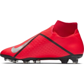 Chuteiras Nike Phantom Vsn Pro Df Fg M AO3266-600 multicolorido vermelho 2