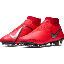 Chuteiras Nike Phantom Vsn Pro Df Fg M AO3266-600 vermelho multicolorido 3