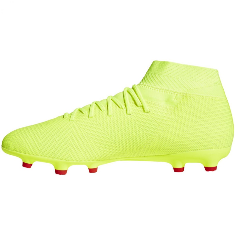 Chuteiras Adidas Nemeziz 18.3 Fg M BB9438 multicolorido amarelo 2