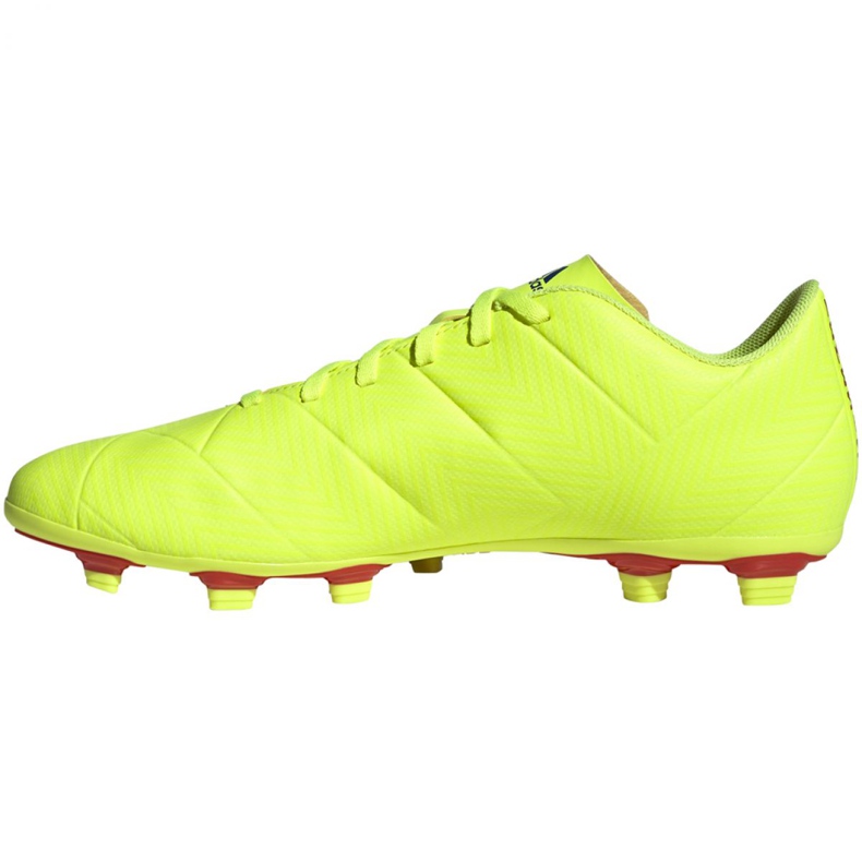 Chuteiras Adidas Nemeziz 18.4 FxG M BB9440 amarelo amarelo 2