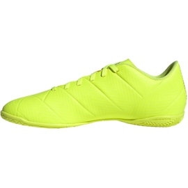 Sapatos de interior adidas Nemeziz 18,4 em M BB9469 amarelo amarelo 2