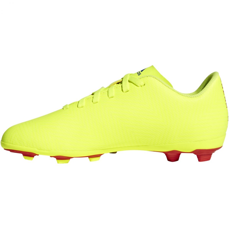 Chuteiras Adidas Nemeziz 18.4 FxG Jr CM8509 multicolorido amarelo 2 Chuteiras Adidas Nemeziz 18.4 FxG Jr CM8509 multicolorido amarelo 2