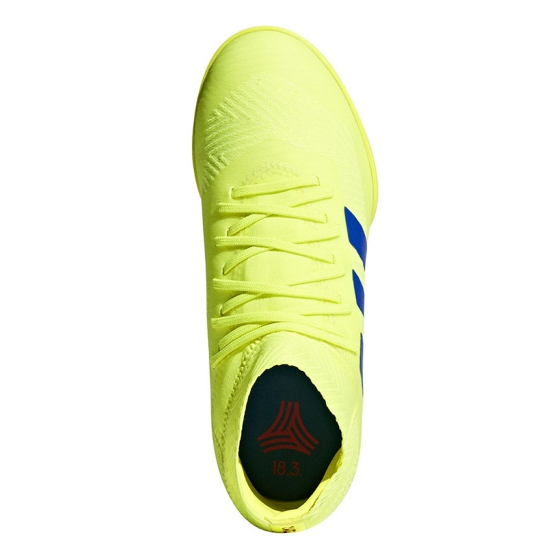 Sapatos de interior adidas Nemeziz 18.3 In Jr CM8512 amarelo amarelo 2