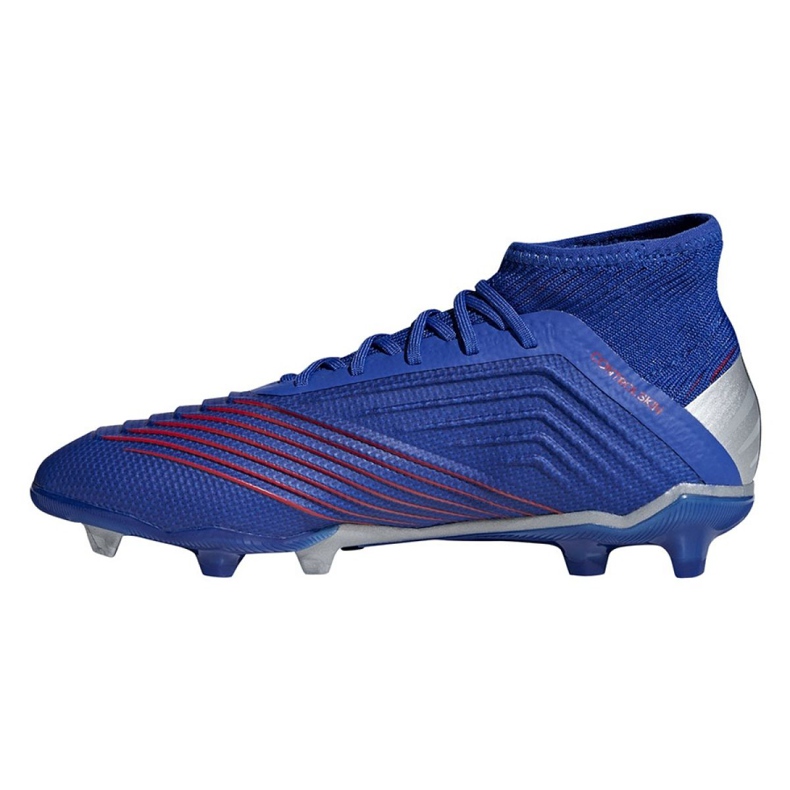 Chuteiras Adidas Predator 19.1 Fg Jr CM8530 azul azul 1