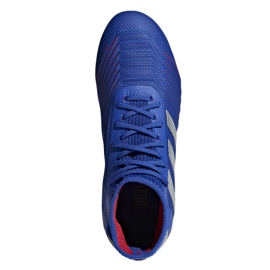 Chuteiras Adidas Predator 19.1 Fg Jr CM8530 azul azul 2 Chuteiras Adidas Predator 19.1 Fg Jr CM8530 azul azul 2