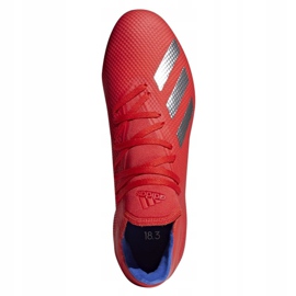 Chuteiras Adidas X 18.3 Ag M BC0299 multicolorido vermelho 2 Chuteiras Adidas X 18.3 Ag M BC0299 multicolorido vermelho 2