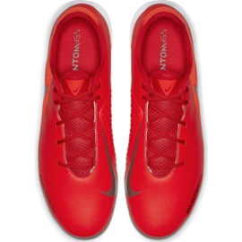 Sapatos de interior Nike Phantom Vsn Academy Ic M AO3225-600 vermelho vermelho 1